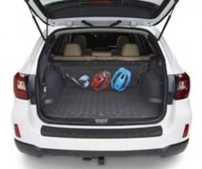 Subaru Outback 15-19 trunk mat, black rubber