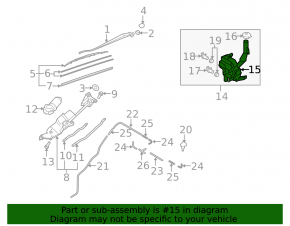 Mazda CX-7 Windshield Washer Reservoir 06-12