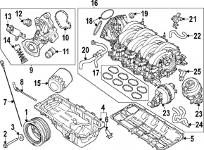 Map Sensor Ford Escape MK4 20-24 hybrid, plug-In