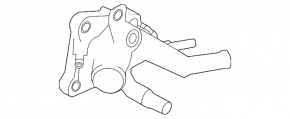 Mitsubishi Outlander 22-25 2.5 Cooling System Tee