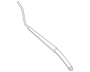 Wiper arm right Nissan Sentra 20-24