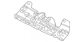Foot operated trunk opening sensor Volvo V90 17-20 usa T5, T6 complete with bracket