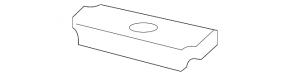 Upper front bumper reinforcement bracket left BMW 4 F32/33/36 14-20