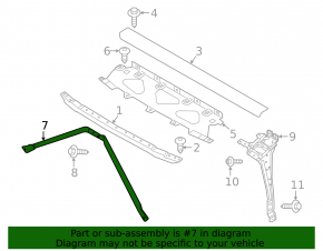 BMW iX 21-25 TV strut