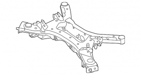 Subframe rear Nissan Murano z52 15- AWD