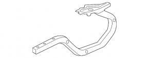 Trunk lid hinge left Acura ILX 13-22