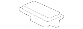 Airbag passenger in the dashboard BMW X3 F25 11-17