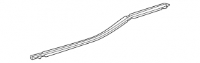 Door-glass molding, central rear right, Lexus GX550 24-26