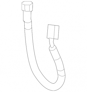 Brake hose front right Chevrolet Volt 16-