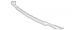Rear bumper lip Kia Optima 11-13 prerest hybrid