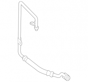 Mercedes GLC 300 20-22 turbo oil supply pipe