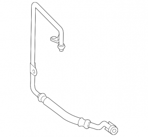 Mercedes GLC 300 20-22 turbo oil supply pipe
