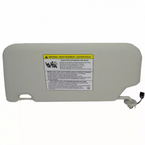 Right visor for Ford C-max MK2 13-18, gray, without hook, with backlight