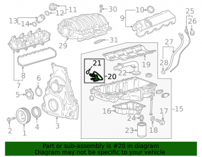 Oil Level Sensor Cadillac ATS 13- 2.0T