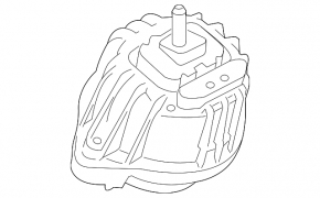 Right engine mount for BMW 3 F30 12-18