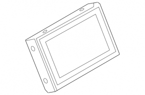 Monitor display navigation Infiniti JX35 QX60 13-16