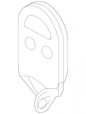 Nissan Altima 13-18 SL, SV 5-button remote start key
