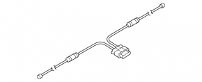 Audi E-Tron foot trunk opening sensor wire 19-23