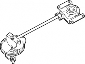 Nissan Pathfinder 13-20 spare wheel mounting mechanism rusty