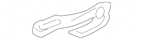 Right hood hinge for Acura MDX 07-13