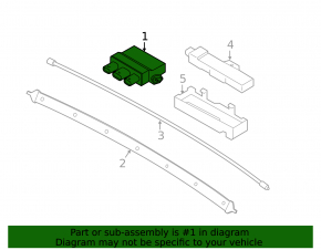 Foot Tailgate Opening Sensor BMW 7 G11 G12 16-22
