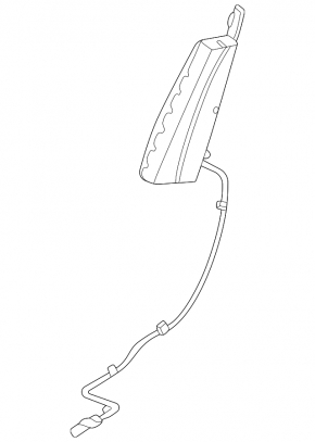 Kia K5 21-24 front right seat airbag for electric seat with lumbar support