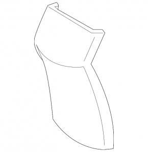 Rear center console trim Hyundai Ioniq 17-22 HEV, PHEV black, scratches, cracks in fasteners