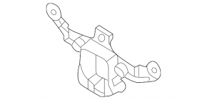 Audi A5 F5 20-25mm Front Camera Bracket for Radiator Grille
