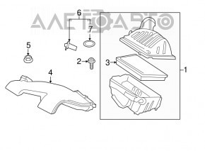 Air intake BMW X2 F39 18-23 B46