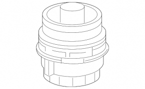 Oil Filter Housing 2GR-FXE Lexus RX450h 10-15