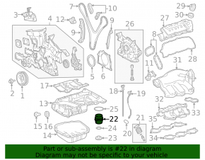 Oil Filter Housing 2GR-FXE Lexus RX450h 10-15