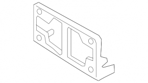 Front license plate area VW Jetta 19-21