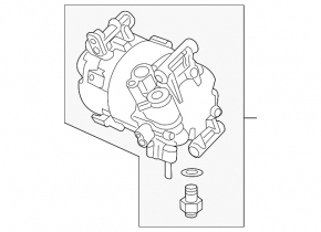 Honda Civic XI FE/FL 22-24 Air Conditioning Compressor
