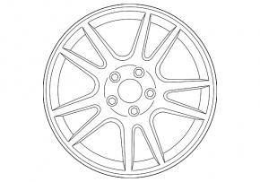 Nissan Murano z52 spare tire 23-24 R18 165/90