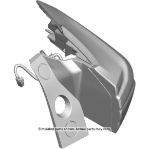Lamp outer wing right Chevrolet Bolt EUV 22-23