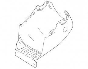 Steering column frame assembly Lexus ES300h ES350 13-15 2 parts, electrically adjustable