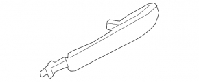 Door handle outer rear left BMW 7 G11 G12 16-19 Keyless