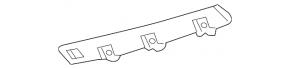 Rear bumper mount, left outer, Subaru Impreza WRX GH 12-16 wagon