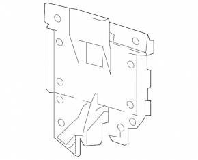 Cover of the fuse box under the hood VW Tiguan 18- side