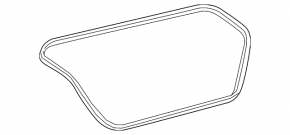 Toyota Camry v70 18-24 trunk lid seal