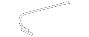 Left rear seat folding lever for Toyota Camry v70 18-24 with cable