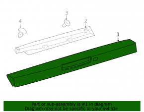 Toyota FJ Cruiser 2014 Tailgate Spoiler