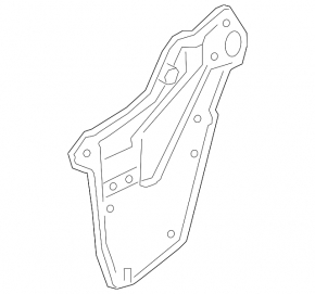 Inner door panel, front right, Infiniti QX50 19-20