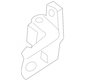Upper rear right door hinge for Nissan Frontier 22-26