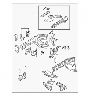 Front right quarter panel for Mazda3 03-09, silver
