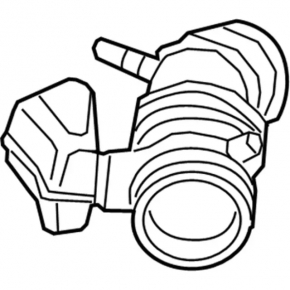 Lincoln MKX 16-18 3.7 Air Duct