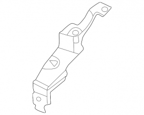 Front right fender bracket for Nissan Versa 20-23