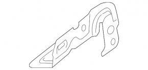 Auxiliary Coolant Pump Bracket for BMW X1 F48 20-22 B46