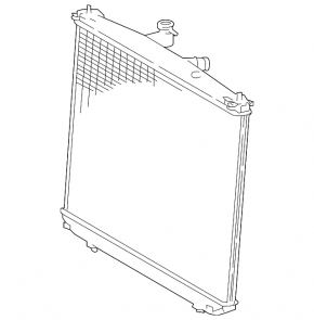 Toyota Highlander 17-19 3.5 Water Cooling Radiator