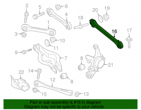 Rear left camber arm BMW 3 F30 12-18